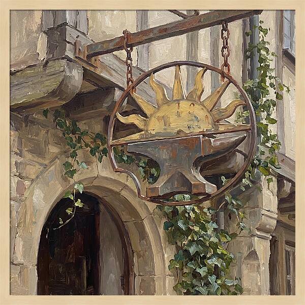 Sunrise Over Anvil Signage