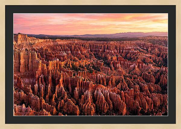 Sunrise Over Bryce Canyon Hoodoos