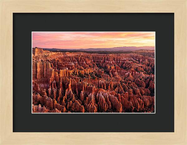 Sunrise Over Bryce Canyon Hoodoos