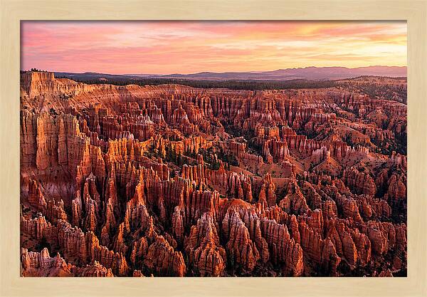 Sunrise Over Bryce Canyon Hoodoos