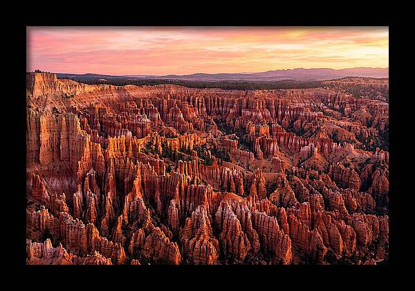 Sunrise Over Bryce Canyon Hoodoos