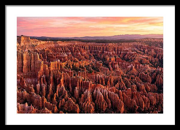 Sunrise Over Bryce Canyon Hoodoos