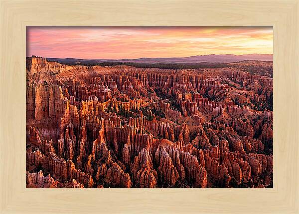 Sunrise Over Bryce Canyon Hoodoos