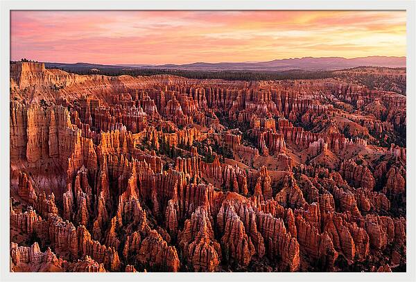 Sunrise Over Bryce Canyon Hoodoos