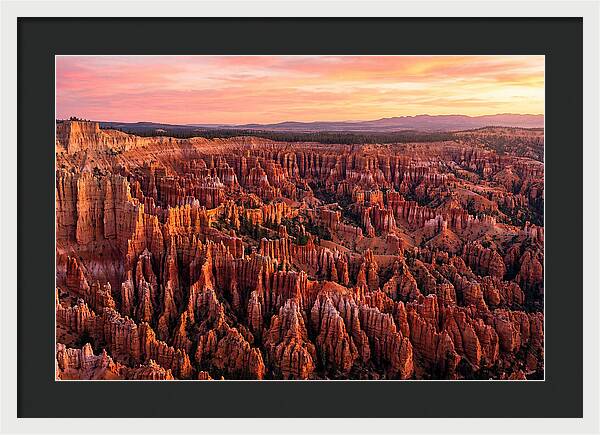 Sunrise Over Bryce Canyon Hoodoos
