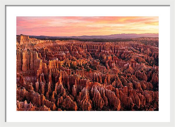 Sunrise Over Bryce Canyon Hoodoos