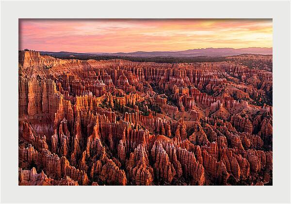 Sunrise Over Bryce Canyon Hoodoos