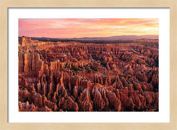 Sunrise Over Bryce Canyon Hoodoos
