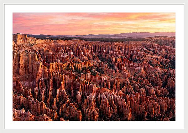 Sunrise Over Bryce Canyon Hoodoos