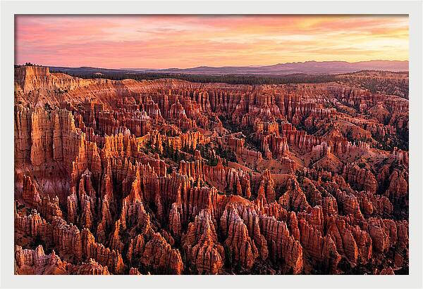 Sunrise Over Bryce Canyon Hoodoos