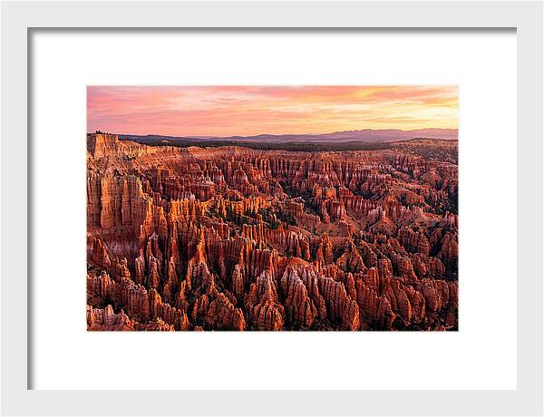 Sunrise Over Bryce Canyon Hoodoos