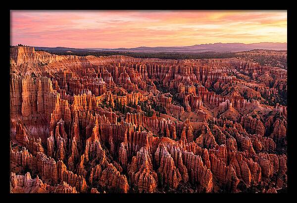 Sunrise Over Bryce Canyon Hoodoos