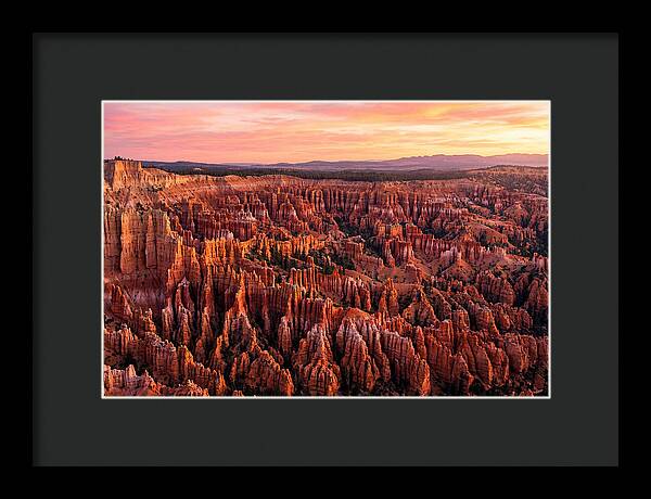 Sunrise Over Bryce Canyon Hoodoos