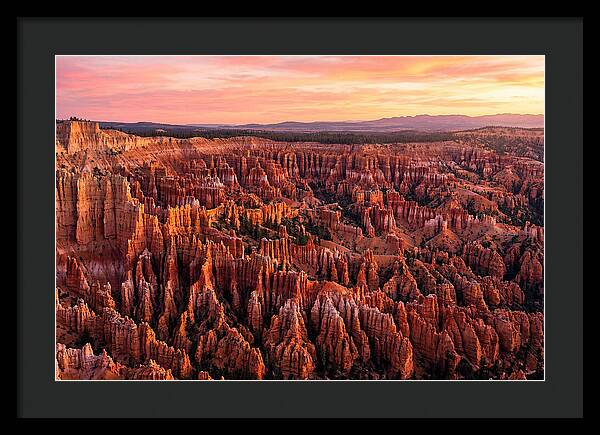 Sunrise Over Bryce Canyon Hoodoos