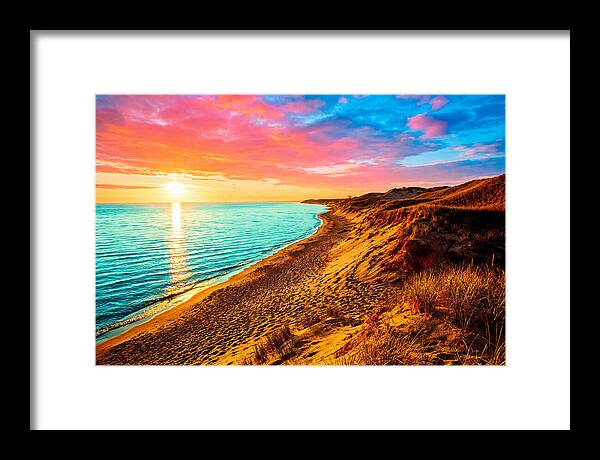Sunrise Over Indiana Dunes