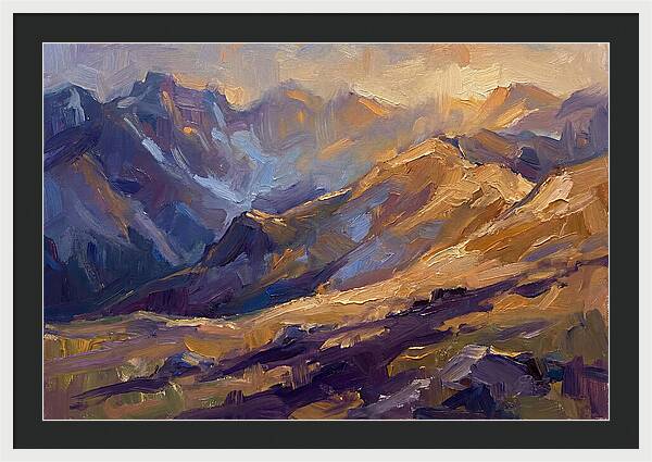 Sunrise Over Majestic Mountains