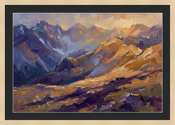 Sunrise Over Majestic Mountains