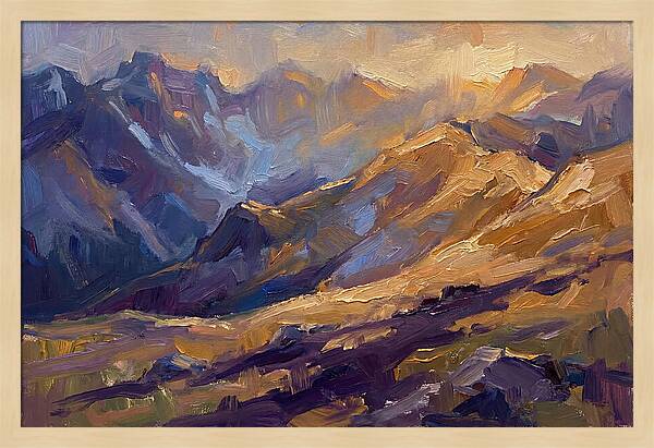 Sunrise Over Majestic Mountains