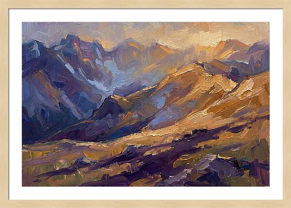 Sunrise Over Majestic Mountains