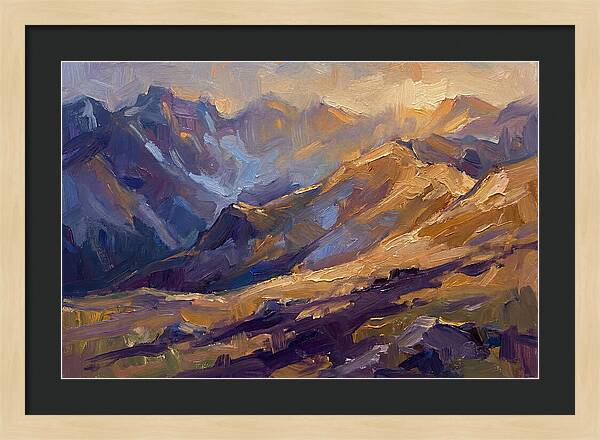 Sunrise Over Majestic Mountains