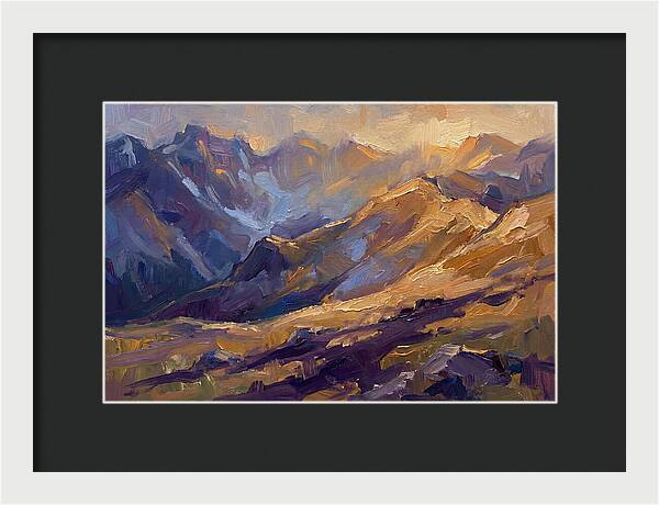 Sunrise Over Majestic Mountains