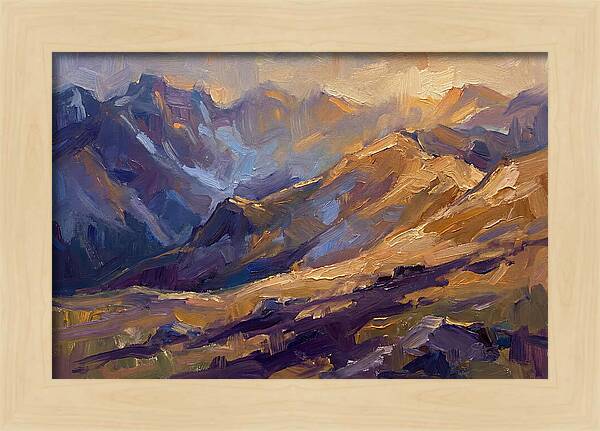 Sunrise Over Majestic Mountains