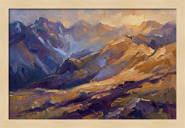 Sunrise Over Majestic Mountains