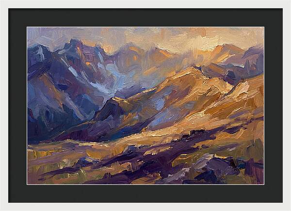 Sunrise Over Majestic Mountains