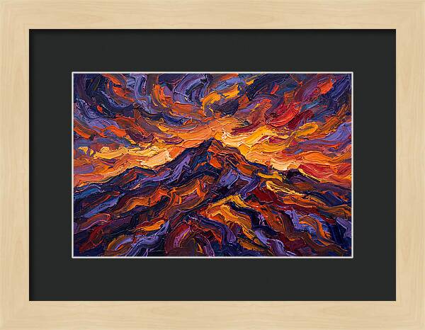 Sunrise Over Majestic Peaks