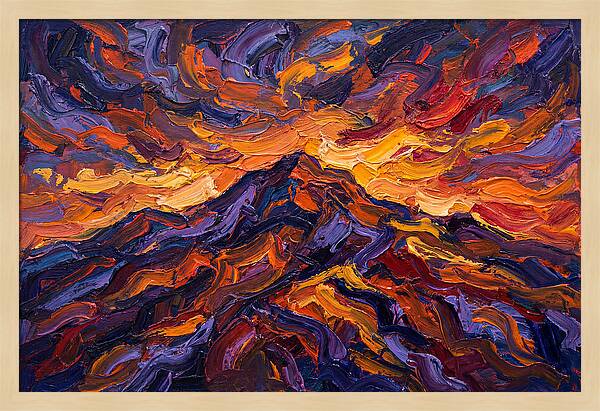 Sunrise Over Majestic Peaks