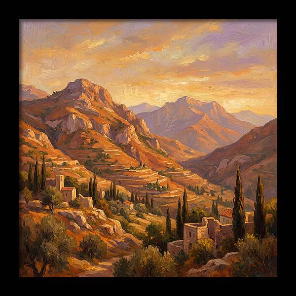 Sunrise Over Mediterranean Mountains
