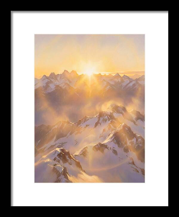 Sunrise Over Mountains