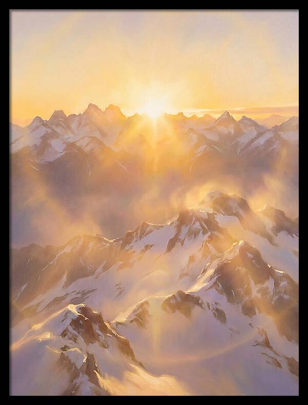 Sunrise Over Mountains
