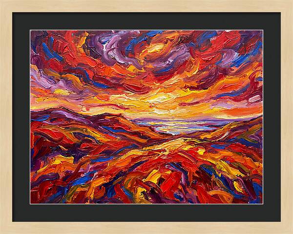 Sunrise Over Vibrant Hills