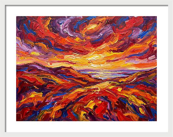 Sunrise Over Vibrant Hills