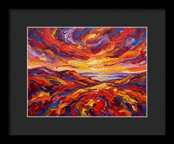 Sunrise Over Vibrant Hills