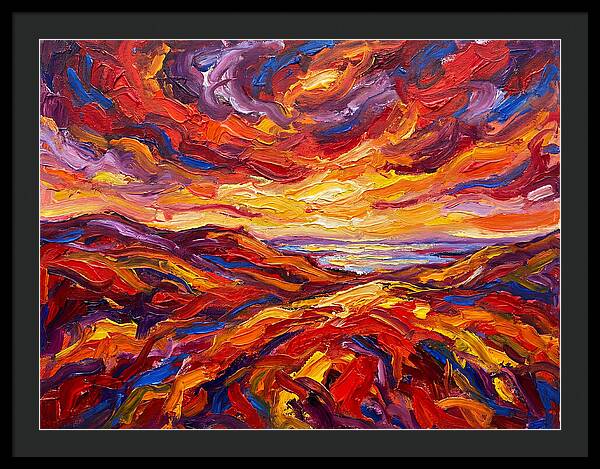 Sunrise Over Vibrant Hills