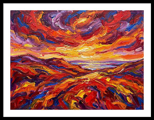 Sunrise Over Vibrant Hills