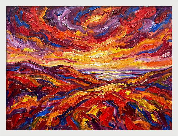 Sunrise Over Vibrant Hills