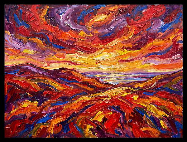 Sunrise Over Vibrant Hills