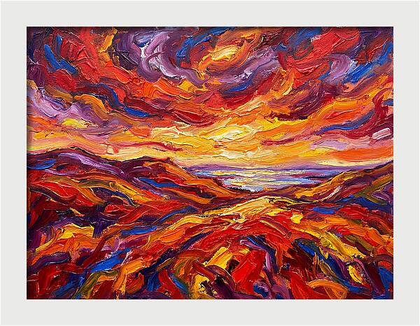 Sunrise Over Vibrant Hills