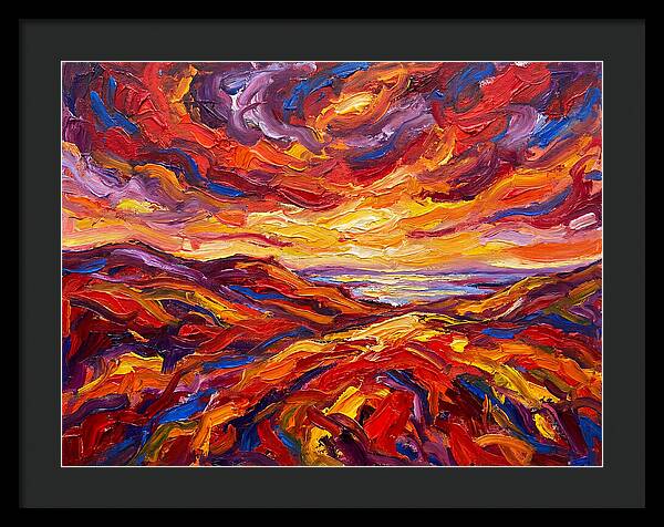 Sunrise Over Vibrant Hills