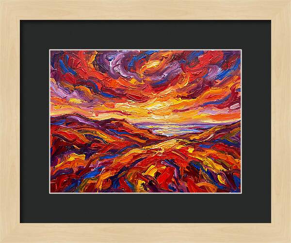 Sunrise Over Vibrant Hills