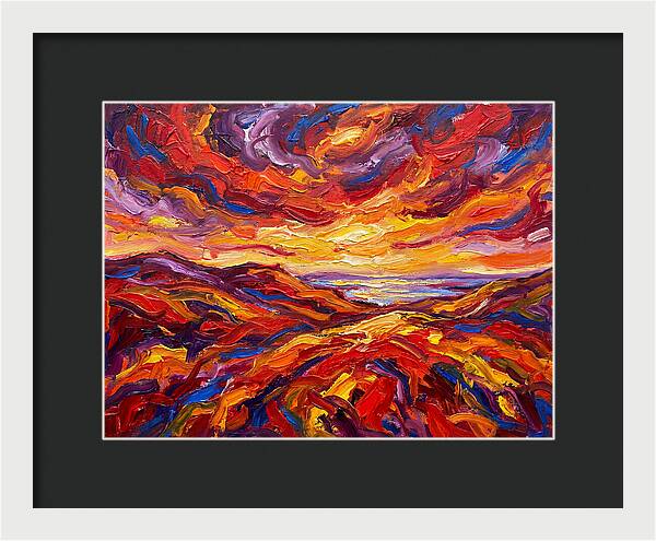 Sunrise Over Vibrant Hills
