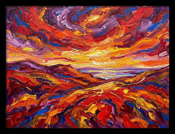 Sunrise Over Vibrant Hills