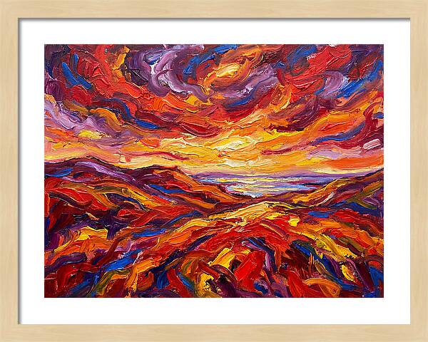 Sunrise Over Vibrant Hills