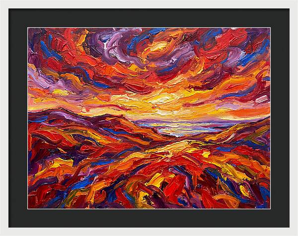 Sunrise Over Vibrant Hills