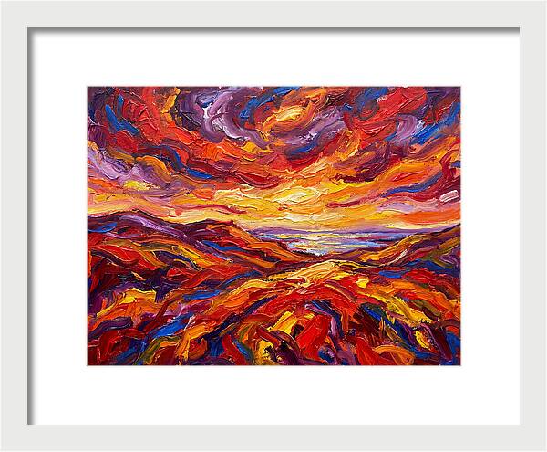 Sunrise Over Vibrant Hills