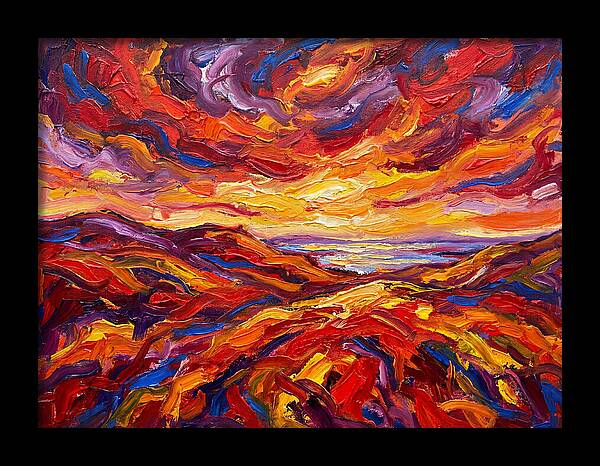 Sunrise Over Vibrant Hills