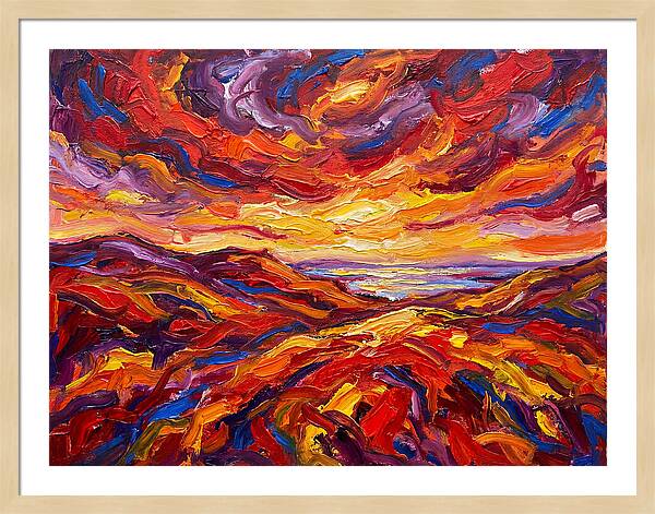 Sunrise Over Vibrant Hills